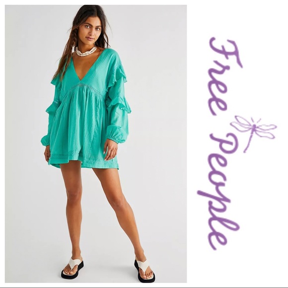 Free People Pants - NWT Free People Seashell Skort Romper